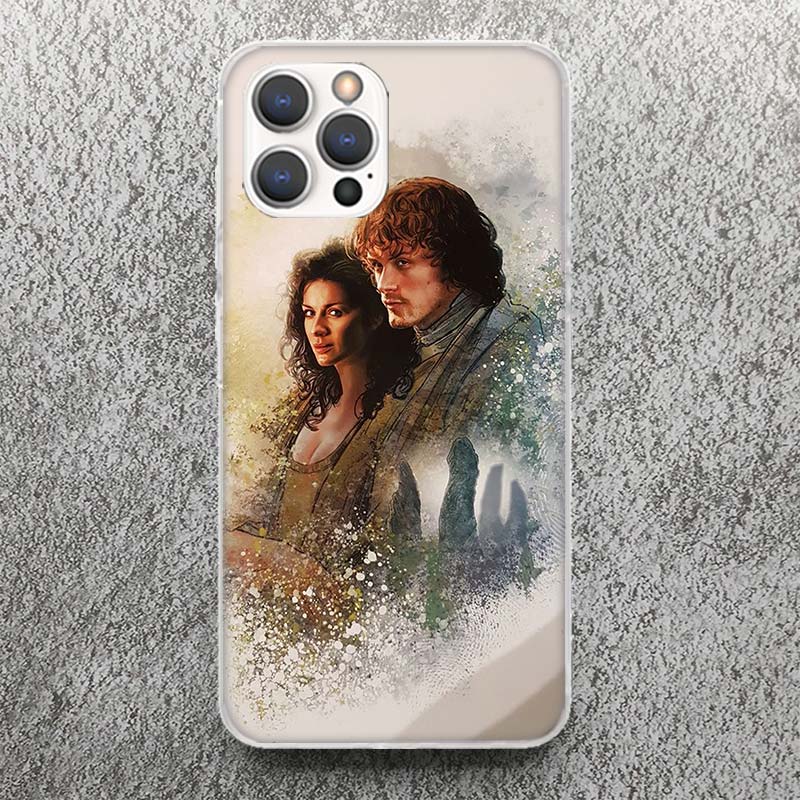 

Outlander TV Phone Case For iPhone 17 16 15 14 13 12 11 Pro Max Mini Plus Air 7 SE 8 Soft Silicone Print Shell Funda For Apple i iPhone 13