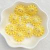 12PCS Resin Cute Cartoon Sunflower Figurines Flat Back Stone DIY Wedding Jewelry Decor Scrapbooks Accessories Crafts