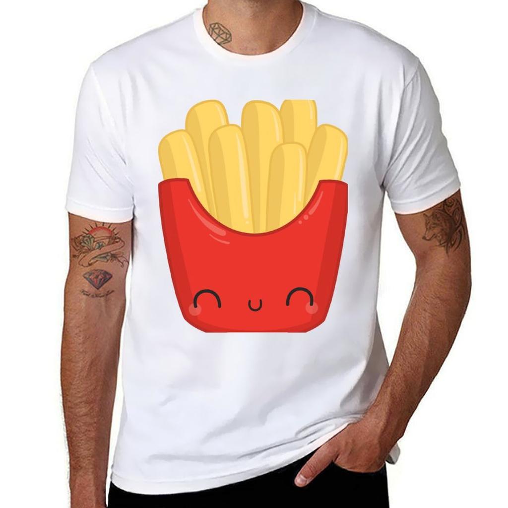 Cute Fries TShirt Holiday Outdoor TShirt