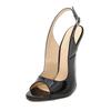 Fashion Hot Sales 2024 Summer Style Sexy 16cm Women Sandals High Heels Open Toe Buckles Nightclub Party Shoe Black Big Size