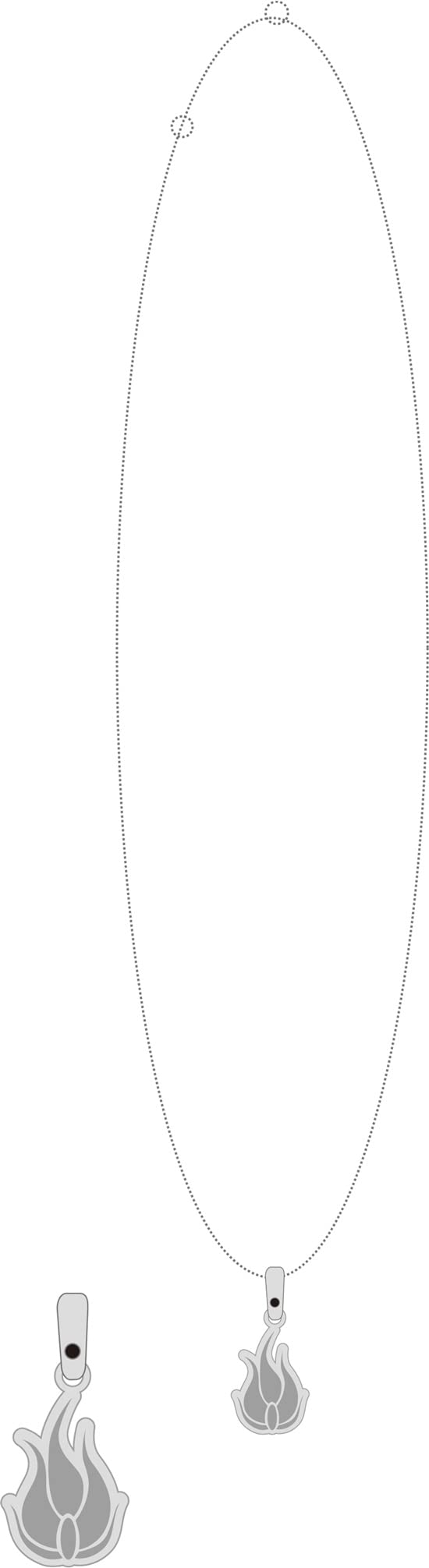 

RWBY Snow Empire Blake Belladonna Lucid Dream Icon Necklace