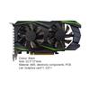 Karta graficzna GTX1050TI Niezależne Szybkie Rozpraszanie Ciepła Wieloprzewodowy 4GB Pływający Powietrzem Karty Wideo PC do Biura