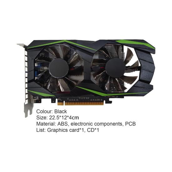Karta graficzna GTX1050TI Niezależne Szybkie Rozpraszanie Ciepła Wieloprzewodowy 4GB Pływający Powietrzem Karty Wideo PC do Biura