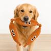 Cartoon Plush Sausage Sound Toy Bite-resistant Creative Pet Chew Plush Toy Portable Soft Teeth Grinding Toys Indoor Outdoor Use