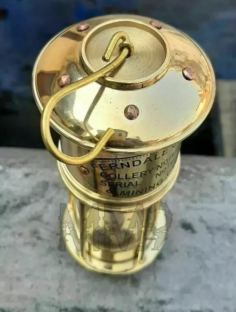 

Brass Port & Starboard Ship Lanterns | Nautical Oil Lamps | Red, Green Lenses | Vintage Replica Maritime Boat Light for Christmas Gift M аеро