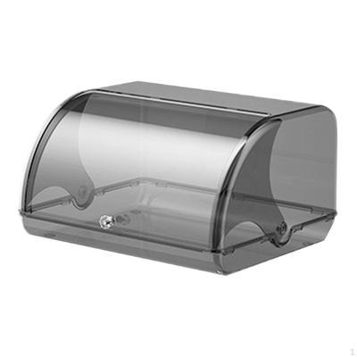Bread Bin Holder Storage Organizer Farmhouse Large Capacity with Roll Lid for