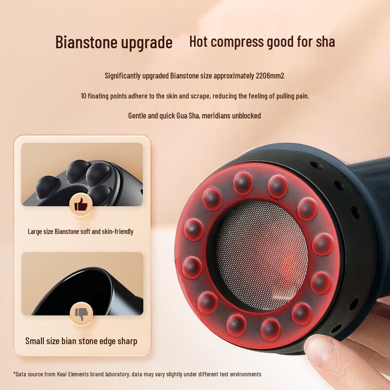 Ke'ai Element Thunder Fire Bianstone Guasha & Moxibustion Device CN plug (adapter included)