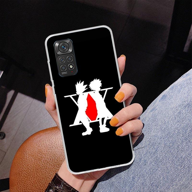 Black White Hunter X Phone Case For Xiaomi Redmi Note 15 14 13 12S 12 11 Pro Plus 14S 11S 11E 10 10S 11T 5G Personalized Cover R
