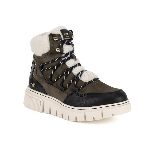 Ботильоны Mustang 1502-602 Хаки