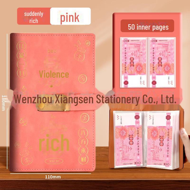 

Грошова ощадна книжка 2024 року великої місткості з паролем