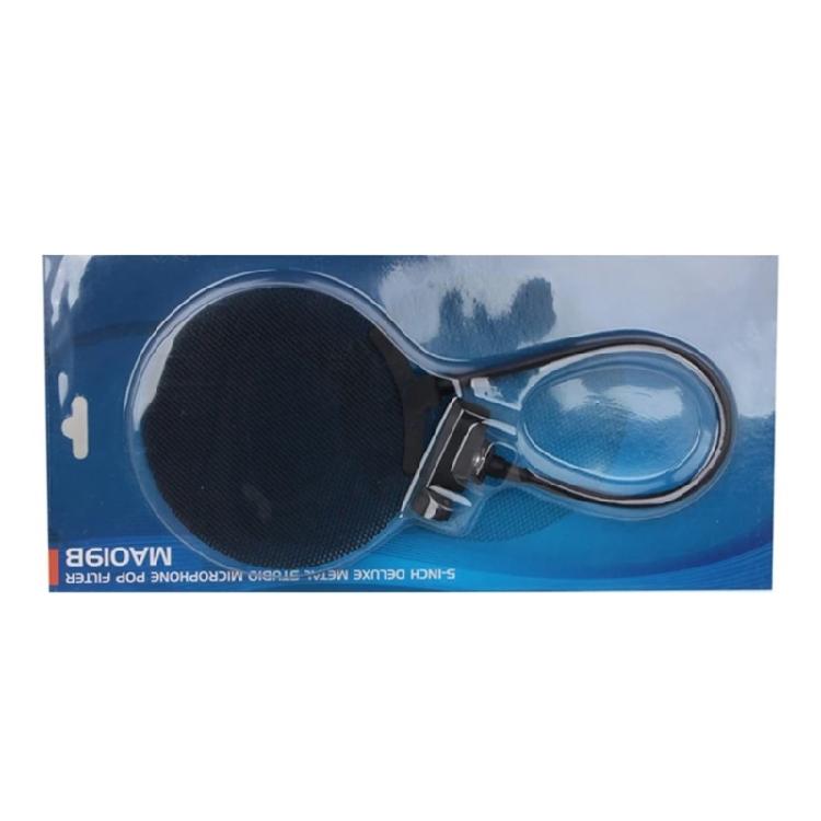 Recording Microphones Poppings Filter Mics Blowout Prevention Net Double Metal Meshes Layers for Studio Recording Sound