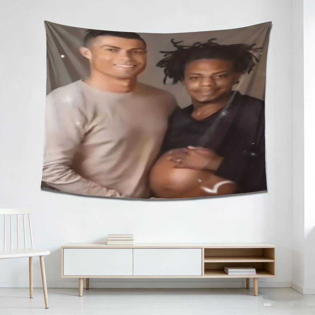 IShowSpeed Tapestry Wall Hanging No Frame Needed Cultural Wall Art for Living Room Bedroom Office Dorm Decor