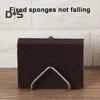 Kitchen Sink Caddy Sponge Holder Rust-Proof Polished Surface Easy Installation Bathroom Organizer Rack with Suction Cup