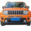 2XGrilă Față Cromată etc. Grilă Plasă Ornament Decorativ Capac pentru Jeep Renegade