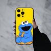 C-Cookie-M-Monster-R Funny   Phone Case For iPhone 17pro,16,15,14,13,12,11 Plus,Pro Max,XS,Soft Silicone Black Cover