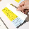 50/100Sheets Non-sticky Writing Notepad Color-blocking Message Paper Memo Pad  Students