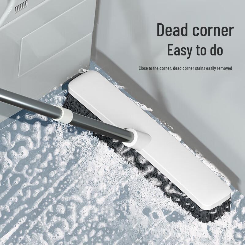 

OKwife 32CM Long Handle Hard Bristle Floor Brush