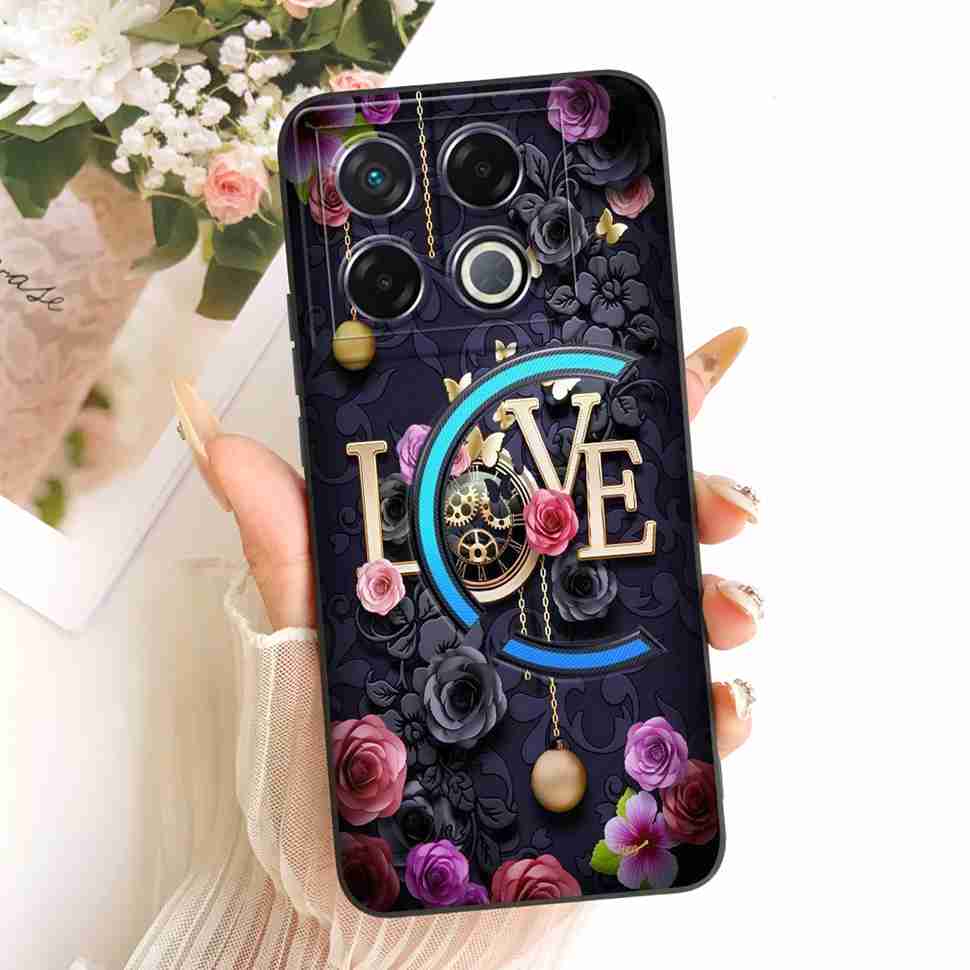 For Infinix GT 20 GT20 Pro Case Lucky Cute Cat Rabbit Cartoon Pattern Back Cover For Infinix GT 20Pro X6871 Phone Shell Coque