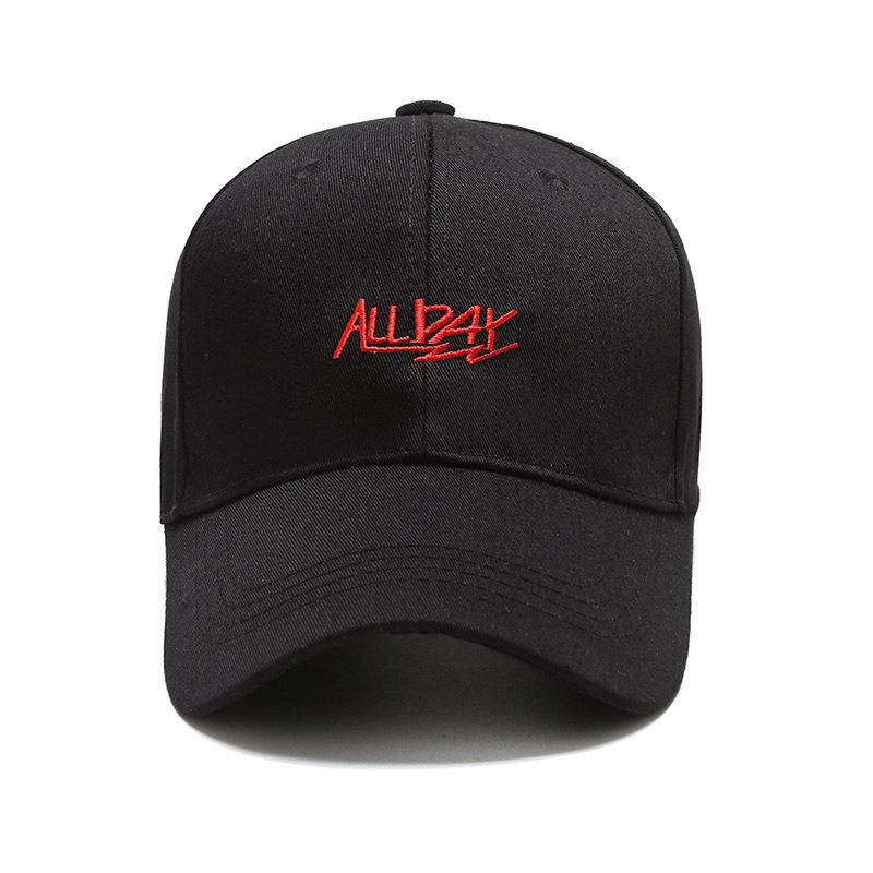 Baseball Cap Women'S Tide Brand Cap Black Sunshade Sun Hat Spring Autumn And Summer Outdoor Sports Hat