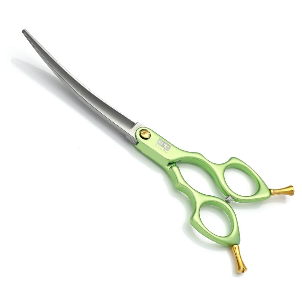 6.5" Colored Pet Grooming Scissors - 9cr18 Stainless Steel, Cat/Dog Hairdressing Shears, Customizable Logo/Pattern