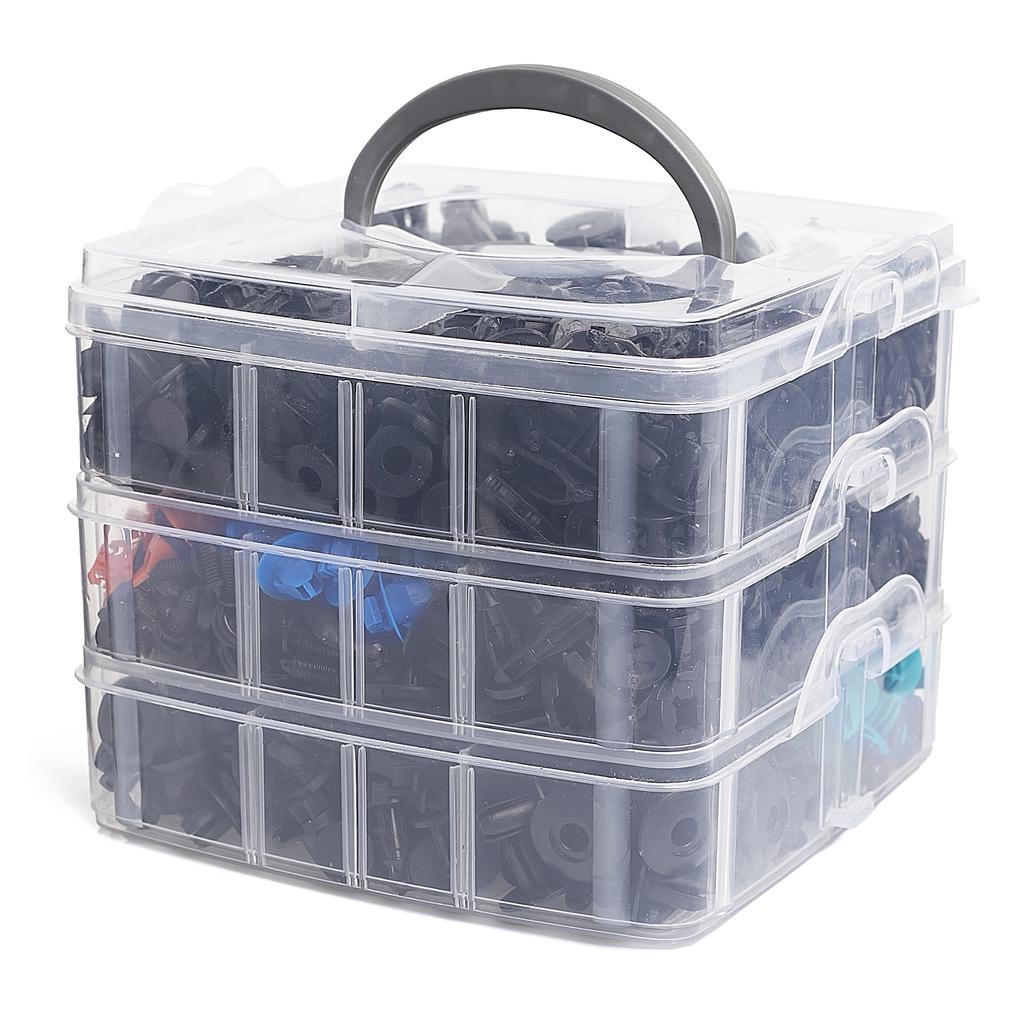Juego de 635 + 45 Clips Universales para Coche