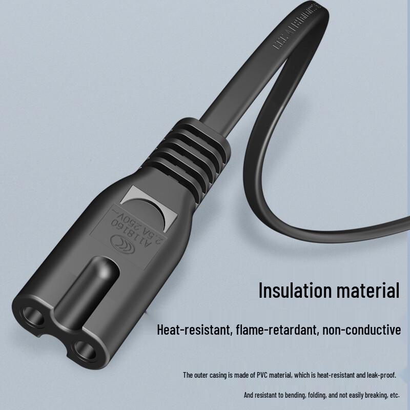 G.C.X 2-Pin Universal AC Power Cord