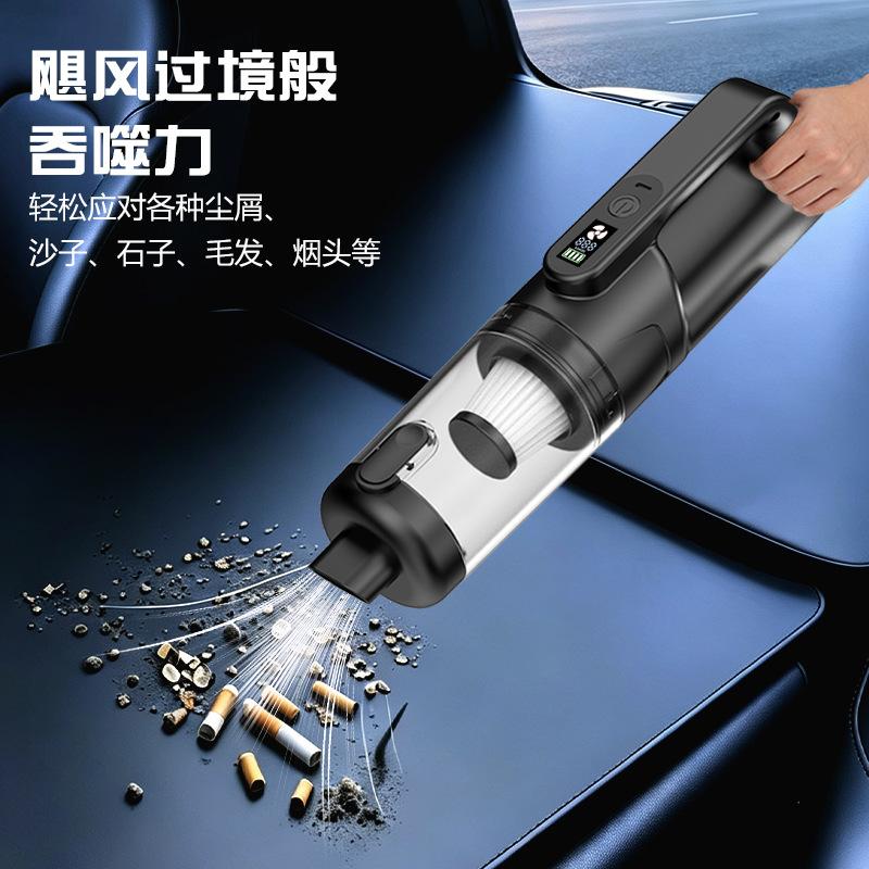 Cordless Car Vacuum Cleaner, Powerful Suction Mini Handheld Rechargeable Vacuum for Car