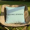 Georg Jensen Silver Jewelly Cushion Cover Soft Reversible Durable Pillow Cover MultiScene Use for Home Car Daily Comfort