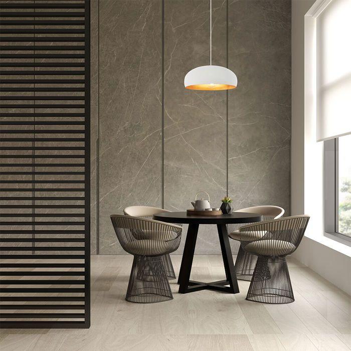 Suspension décorative 1xE27 23W IP20 Métal blanc – BV05-00032