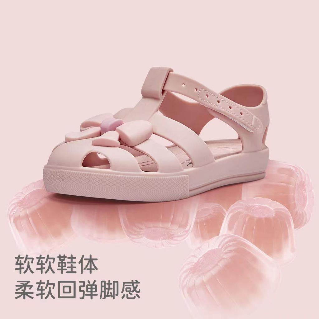 Davidella girls' sandals, summer baby slippers, beach shoes, children's Roman shoes, princess shoes