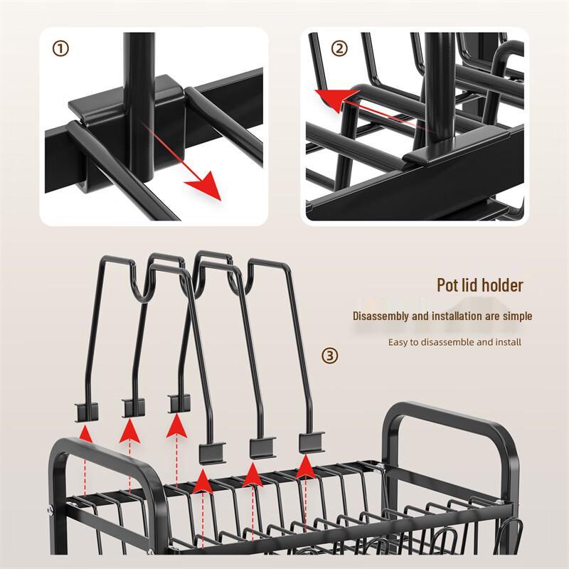 Hongfu Countertop Kitchen Dish Drying Rack