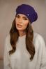 Women' Winter Wool Beret Purple - Kiang