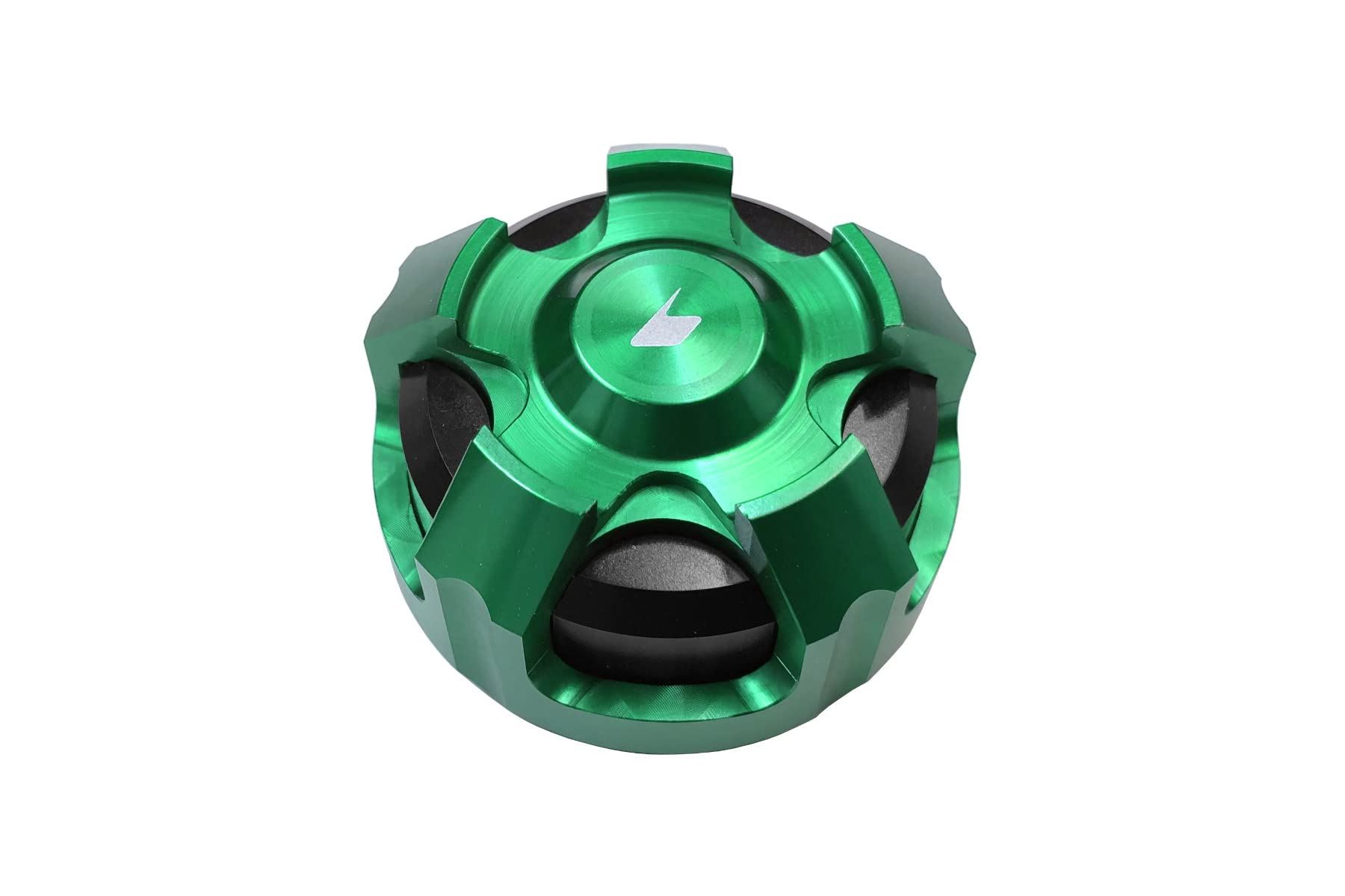 

BIKERS Rear Reservoir Tank Cap for Ninja Ninja and Z125 Machined 250, 400, PRO, Aluminum, Green, BK-K130-GRN зелёный