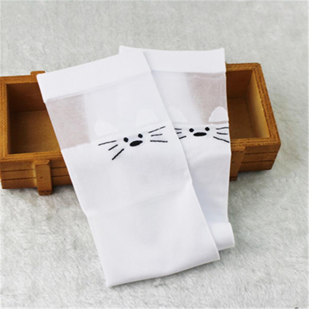 White school girls over the knee high long socks cartoon cat/star/heart/stripe design baby kids child student princess stockings
