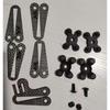BEPAN Imported Tegris Material Tactical Strategy AXL Earphone Adapter Kit Comtac2/3 Earphones