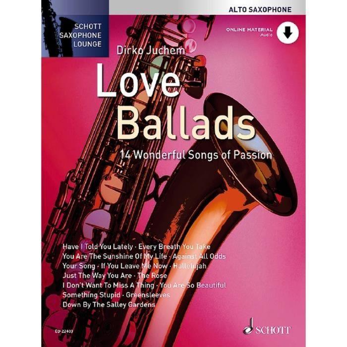 Arborescence Saxofoon Verzameling - Liefdesballades - 14 Liefdesliedjes - Inclusief Cd - Arrangementen Van Dirko Juchem