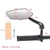 Adjustable 360° Rotating Foldable Mountain Bike Reflective Acrylic Mirror