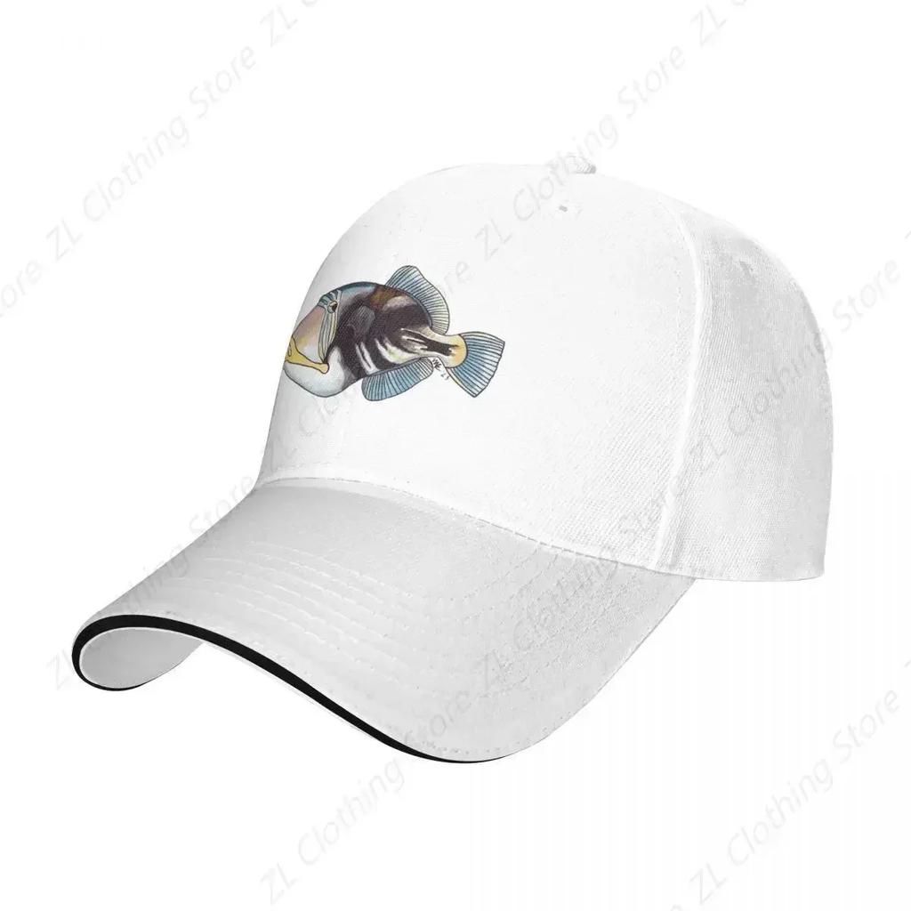 Colorful Picasso Triggerfish Baseball Cap Brand Unisex cap Rave custom Hat Ball Cap For Women Unisexs