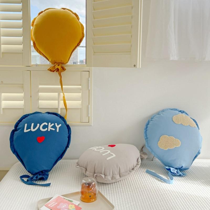 Unique Balloon Cartoon Cushions, Soft Polyester Throw Pillow for Bedding and Seating Decoration, Great for Age Group