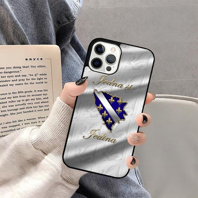 Bosnia and Herzegovina Flag Mobile Case For iPhone 17 Air 16 15 12 Pro Max 13 11 14 Pro Max Max SE2020 Plus Phone Cover