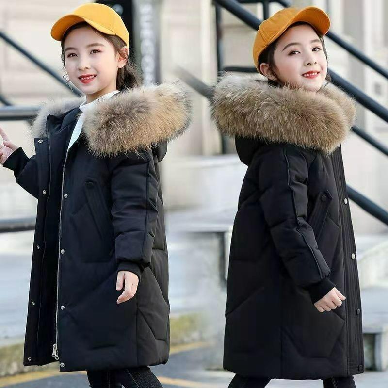 Children's Down Padded Jacket, Women's Middle-aged and Older Children's Jacket, Western Style Thickened Jacket, Winter Padded Jacket Trend