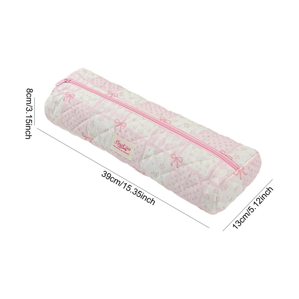 Quilted Travel Storage Bag Shockproof Padded Portable Hair Tools Bag Large Capacity Hair Straightener Container for Home Storage