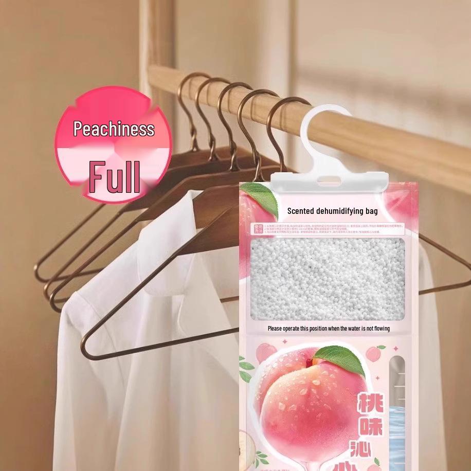 Hanging Dehumidifier Bag: Moisture & Odor Absorber, Mildew & Mold Prevention, Air Purifier for Bedroom & Dorm.