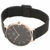 Daniel Wellington Women's and Men's Petit Ashfield 36mm Quartz Black Watch DW00100307