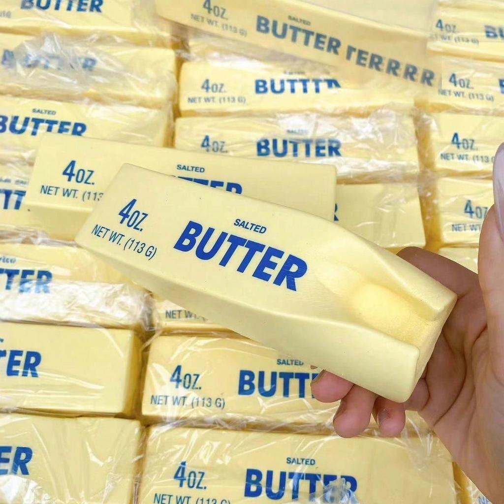 Slow Rising Butter Stick, Anti-Stress Butter Stick, Stress Relief And Anxiety Reducing Toy, Christmas And Gatherings