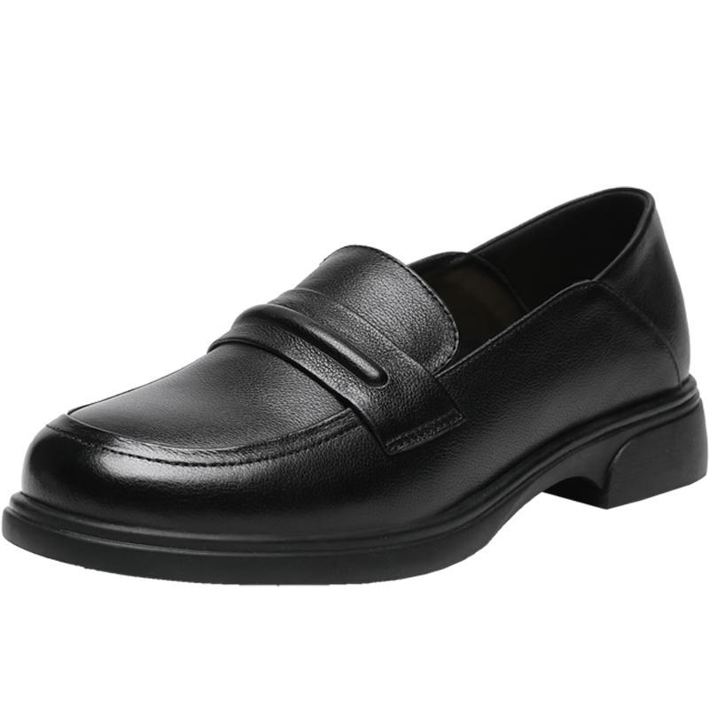ZHR Women s Chunky Heel Loafers 37