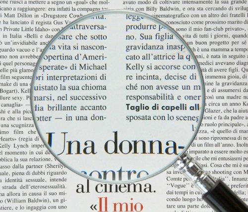 Ikeda Lens Gold Frame Handheld Loupe 1240