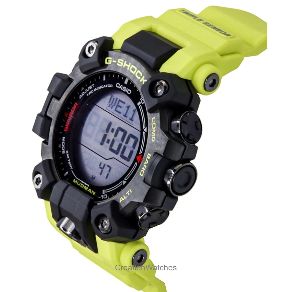 Casio G-Shock Master Of G-Land Mudman Digital Rășină Bio-Based Solar GW-9500MRY-1A9 200M Ceas pentru Bărbați