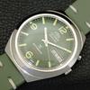 VINTAGE ORIENT AUTOMATIC 46941 JAPAN MENS GREEN COLOR DIAL WATCH a700622-5 R204-a700622