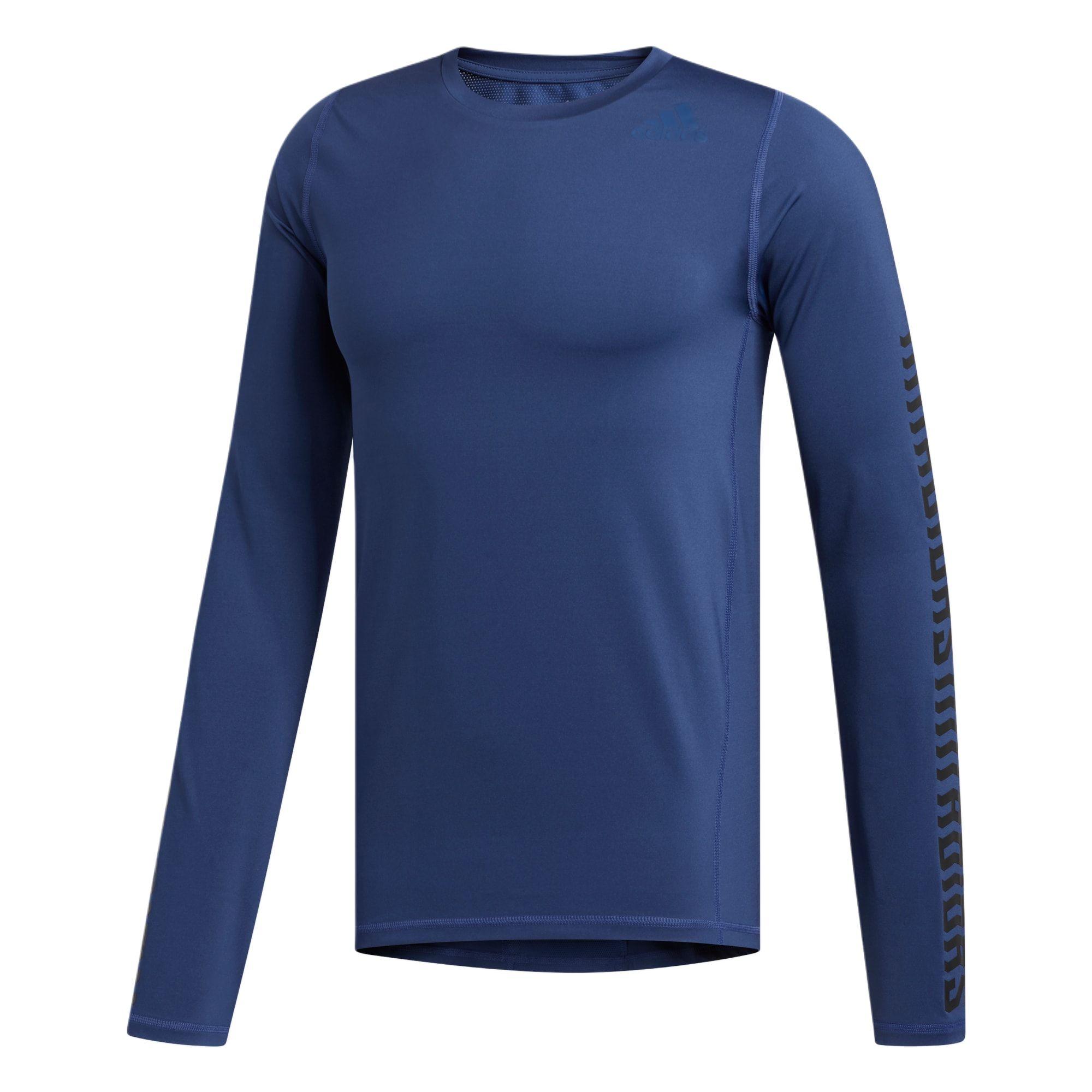 Adidas T Shirts Men s Dark Blue Crew Neck Moderate FL1527 180/100A/L